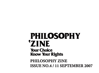 Beinghunted: Philosophy Zine Vol. 4