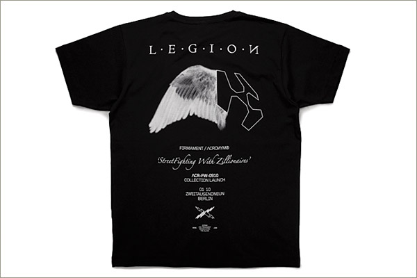 Firmament x Acronym SFWZ Legion T-shirt