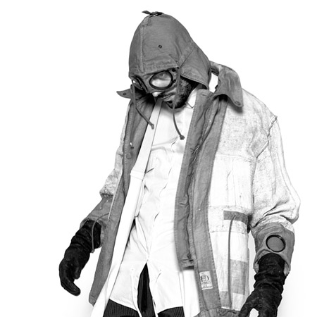 BEINGHUNTED. C.P. Company Aitor Throup 1000m Goggle Jacket Past and Future Royal College of Art London