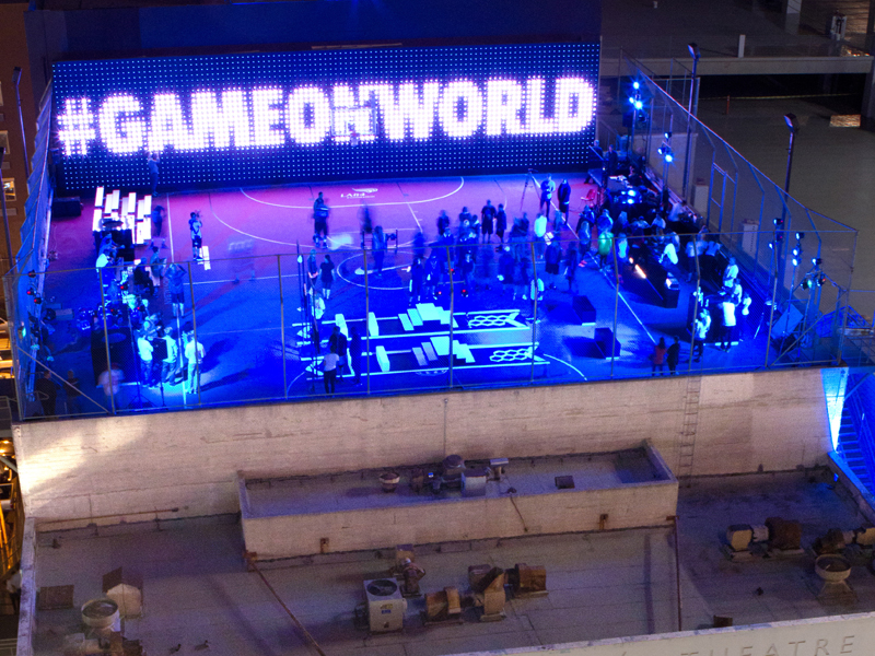 Nike+ #gameonworld / Montalban Theatre Rooftop