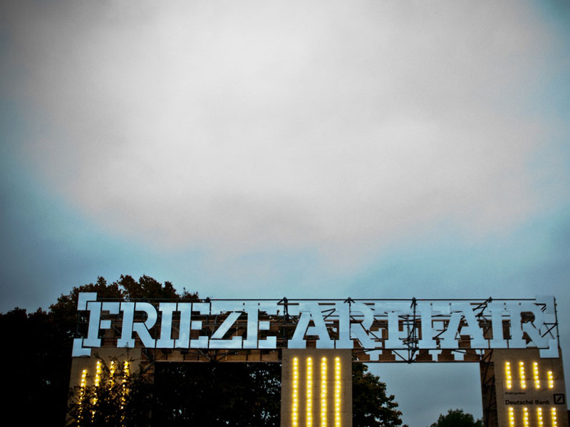 Art Fair – Frieze London, 11 – 14 October, 2012