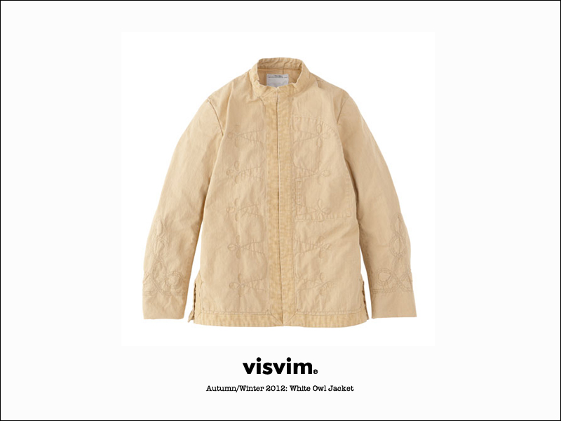 visvim A/W 2012  – White Owl Jacket