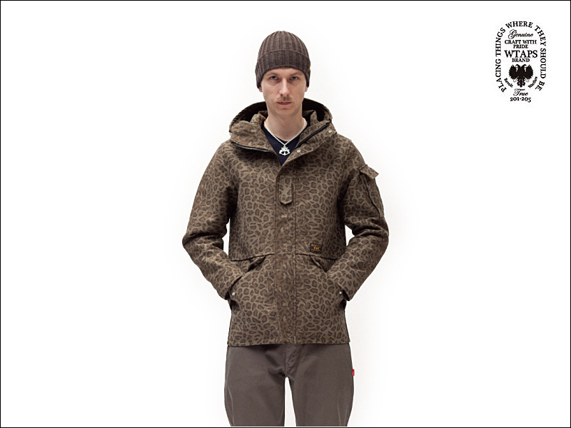 WTAPS – Parasmock / Jacket 3 Layer, Leopard; Photo © WTAPS