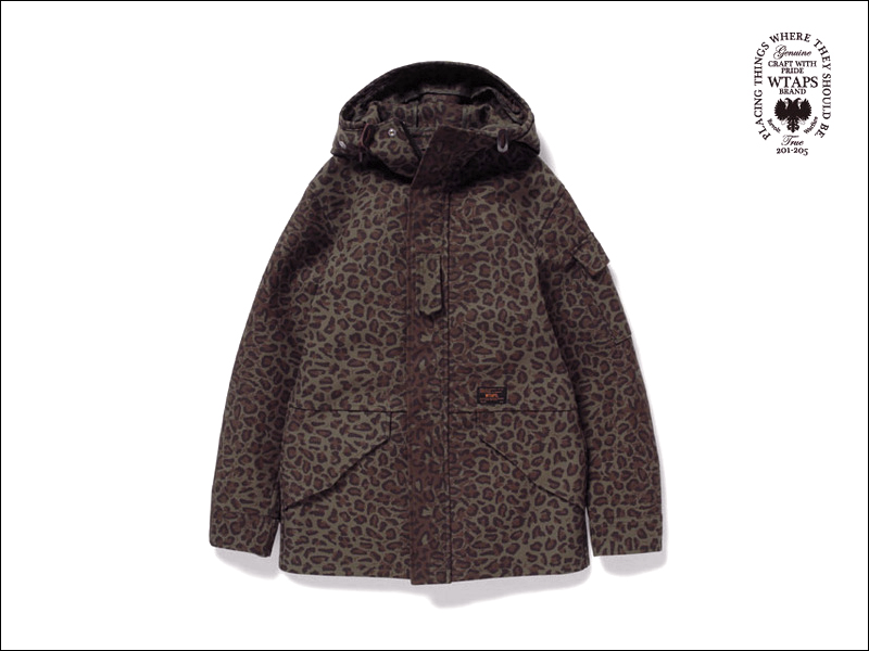 WTAPS – Parasmock / Jacket 3 Layer, Leopard; Photo © WTAPS