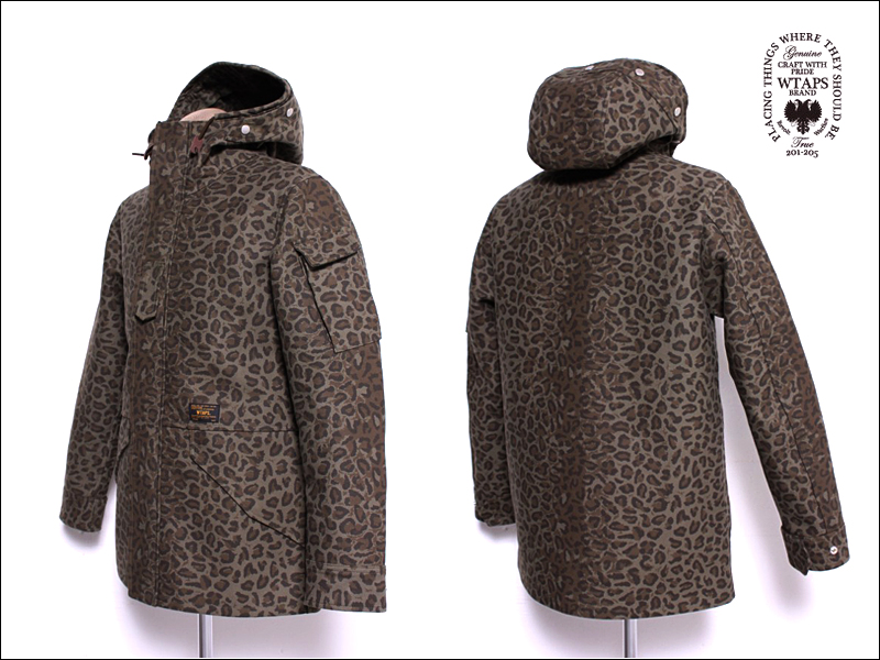 WTAPS – Parasmock / Jacket 3 Layer, Leopard; Photo © WTAPS