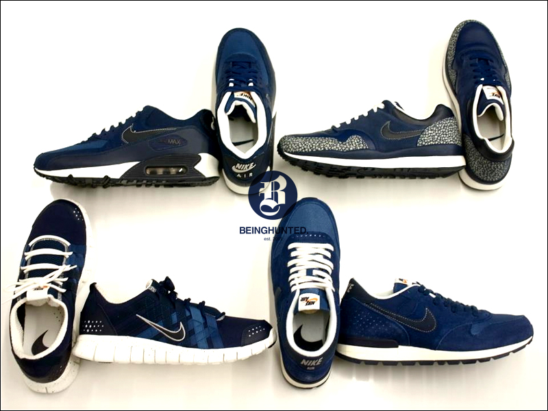 Nike Navy – Air Max 90, Air Safari, Free Powerlines, Air Epic