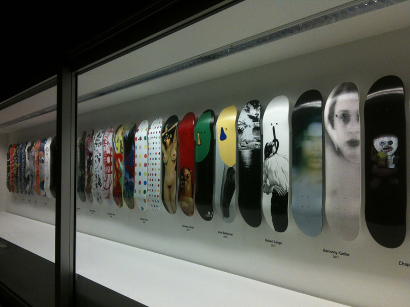 Supreme Artist Decks at 032c Workshop
