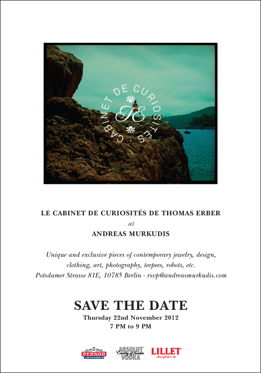 Exhibition – Le Cabinet des Curiosités de Thomas Erber