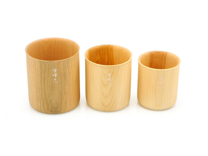 Snow Peak Wooden Stacking Cups