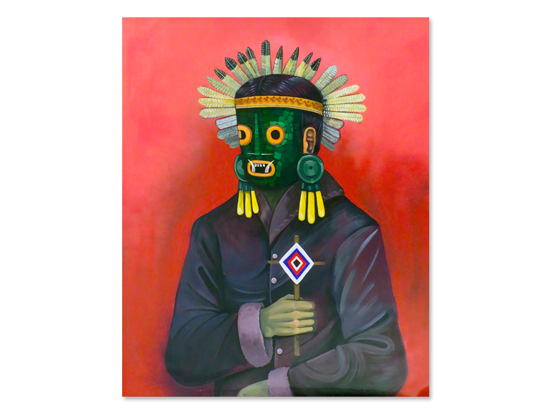 Saner Primitivo at Jonathan LeVine Gallery
