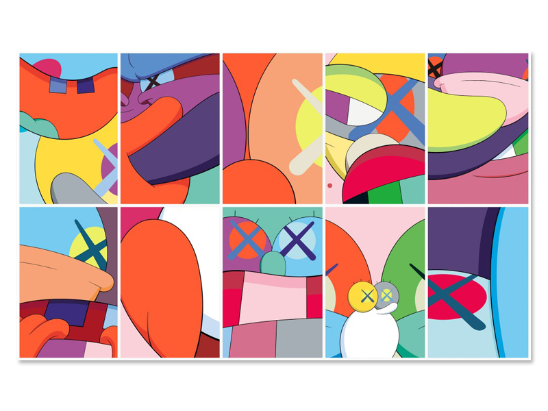 KAWS No Reply at Pace Prints