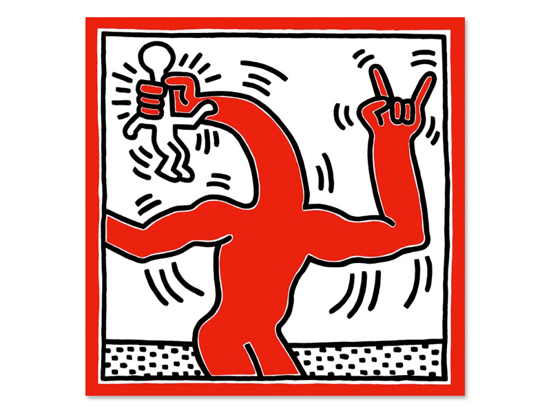 Keith Haring The Political Line at Hypo Kunsthalle, Munich