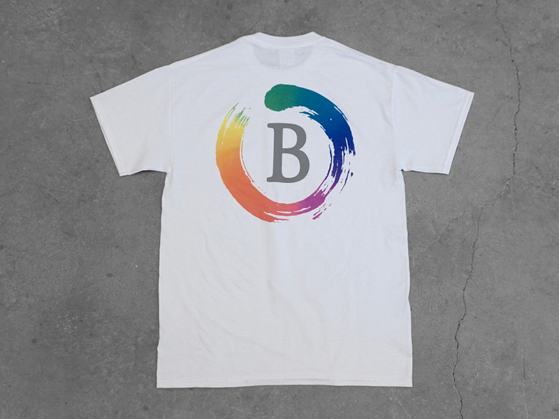 BEINGHUNTED Colorwheel Logo T-shirt