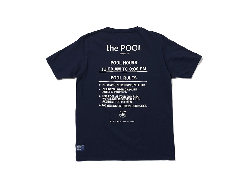 the POOL aoyama Pool Rules Pocket T-shirt