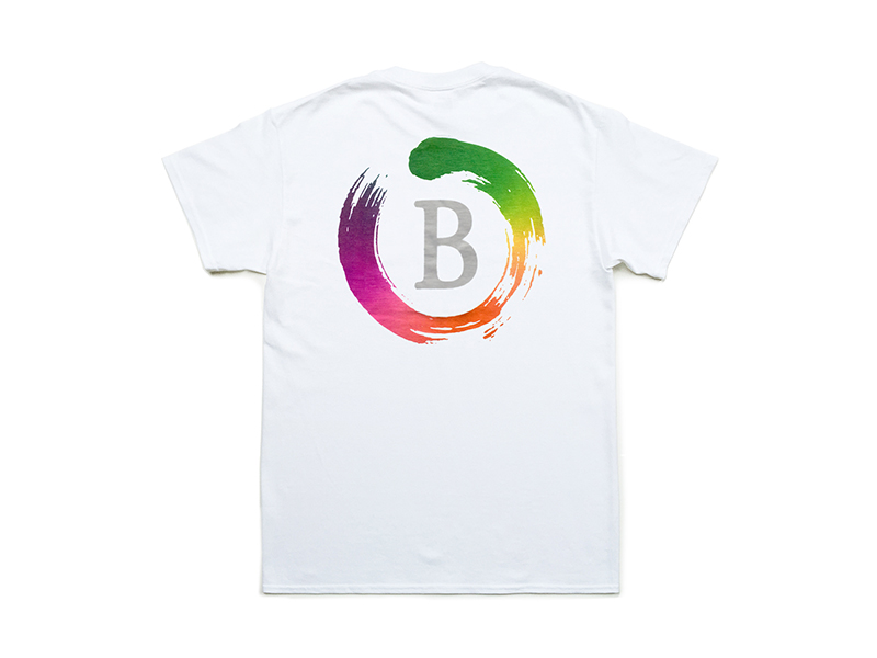BEINGHUNTED. Colorwheel Logo II T-shirt